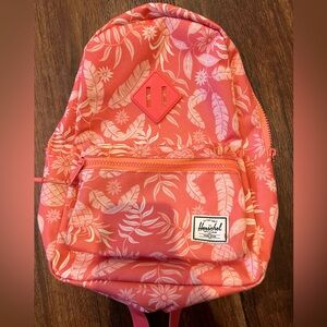 Herschel Pink Tropical Backpack